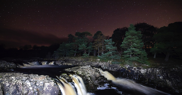 Low Force Waterfall in the Durham Dales